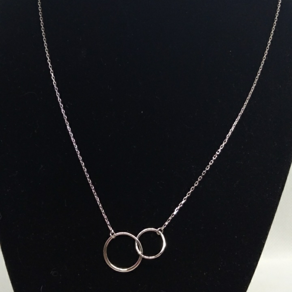 16" dainty sterling necklace